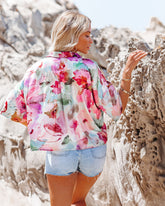 Beyond The Waterfall Button Down Blouse - FINAL SALE InsStreet